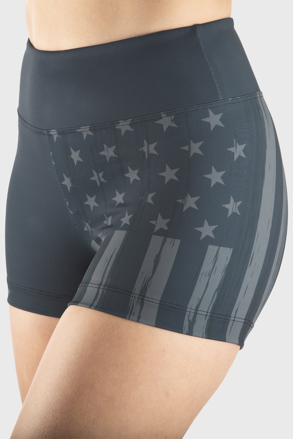 Charcoal Flag Performance Short