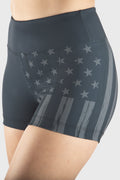 Charcoal Flag Performance Short