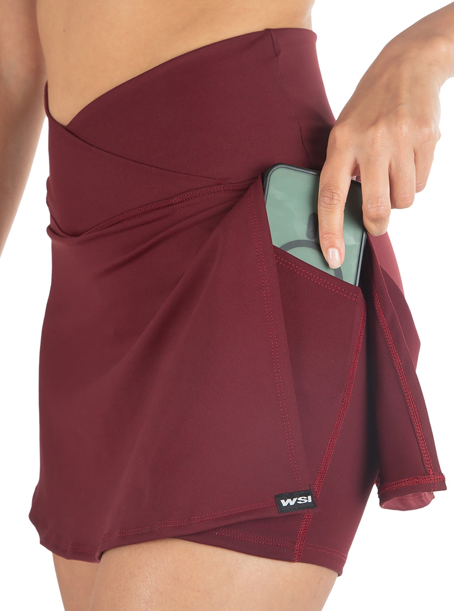Activloops™ Heather Burgundy // Skort Set