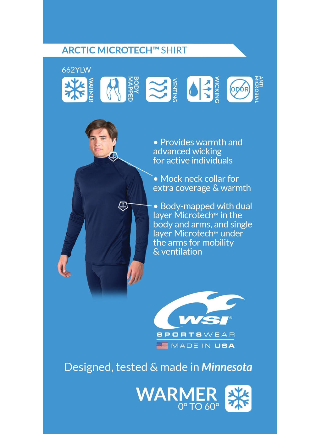 Youth Arctic Microtech™ Form Fitted Long Sleeve Shirt