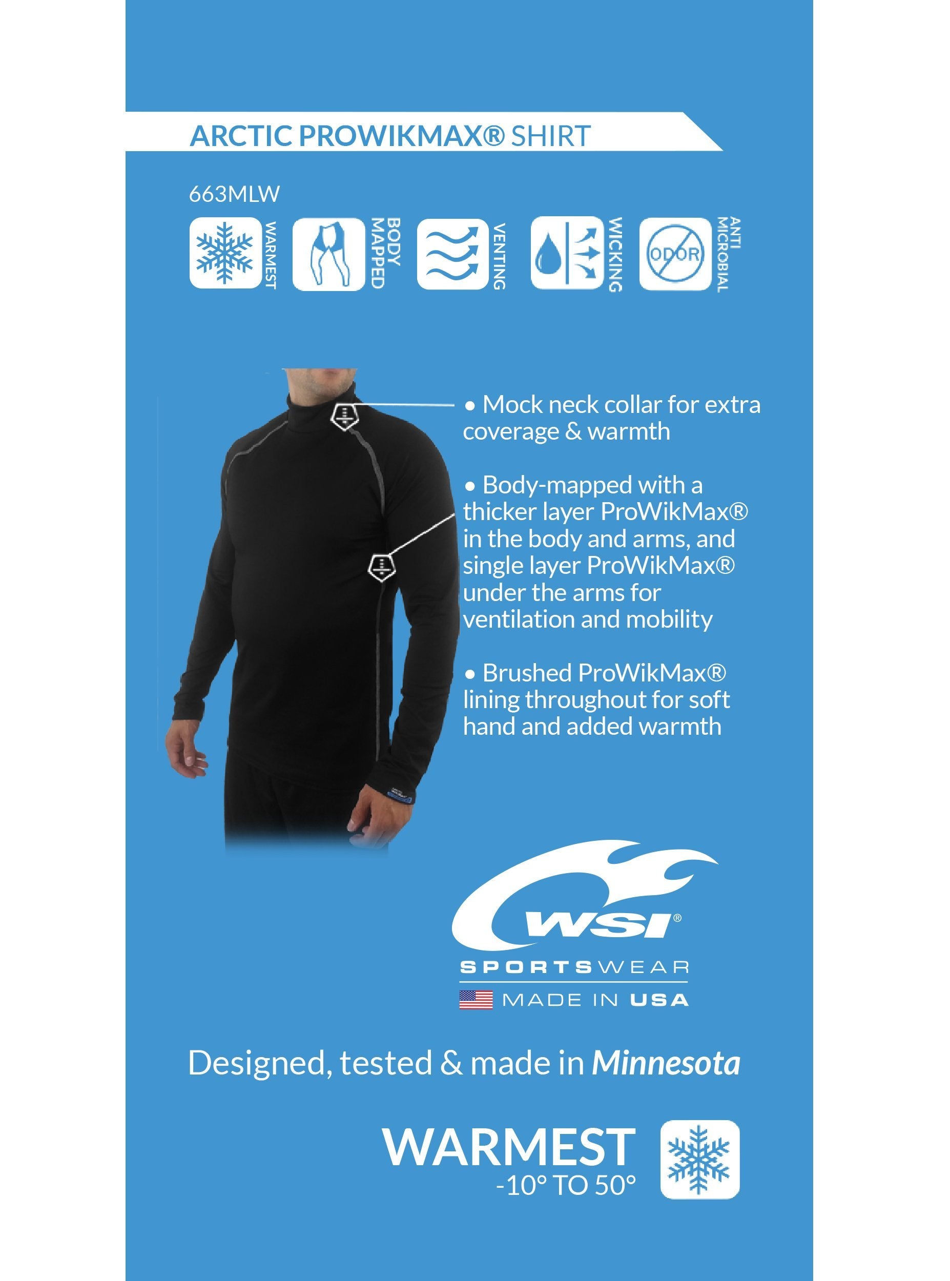 U of M Gopher Arctic ProWikMax™ Thermal Shirt