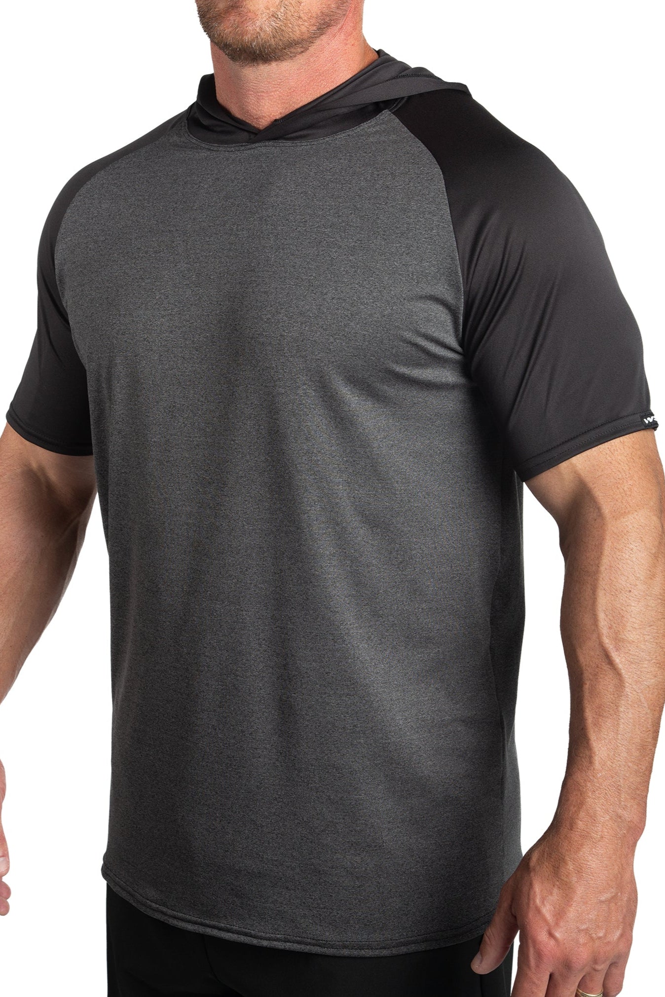 2-Tone Short Sleeve SoftTECH™ Pro Hoodie