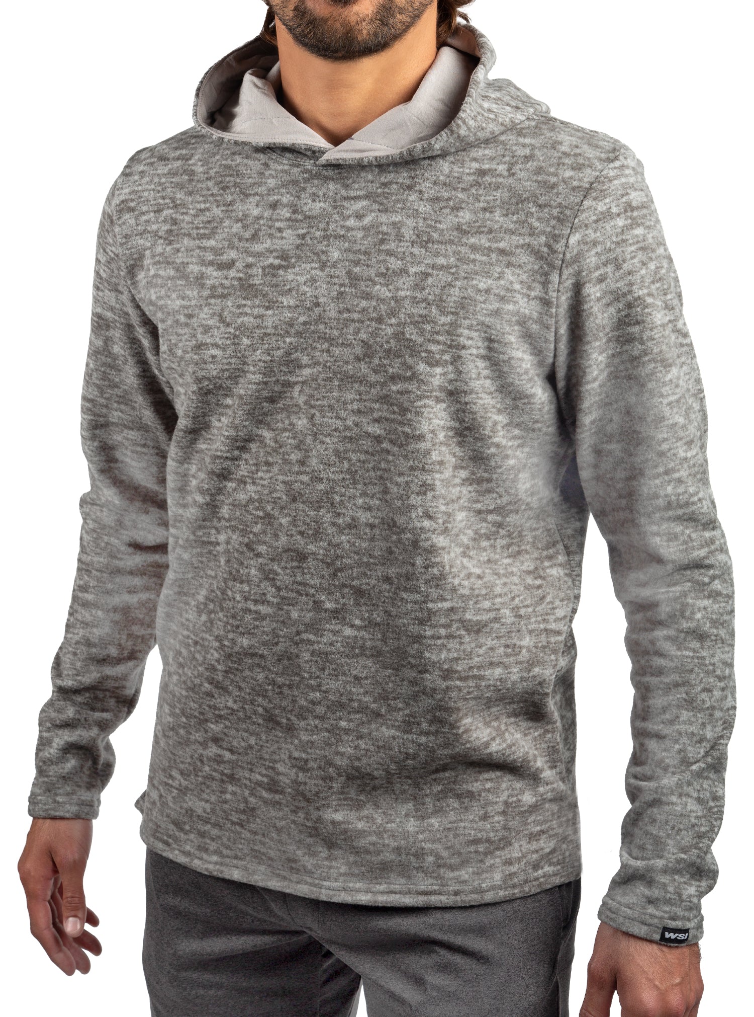 44. Custom Polar Fleece Long Sleeve Hoodie