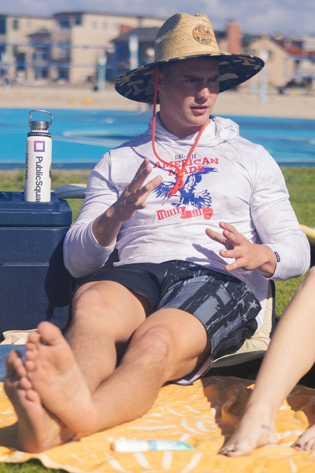 American Made SoftTECH™ Lightweight Sun Hoodie