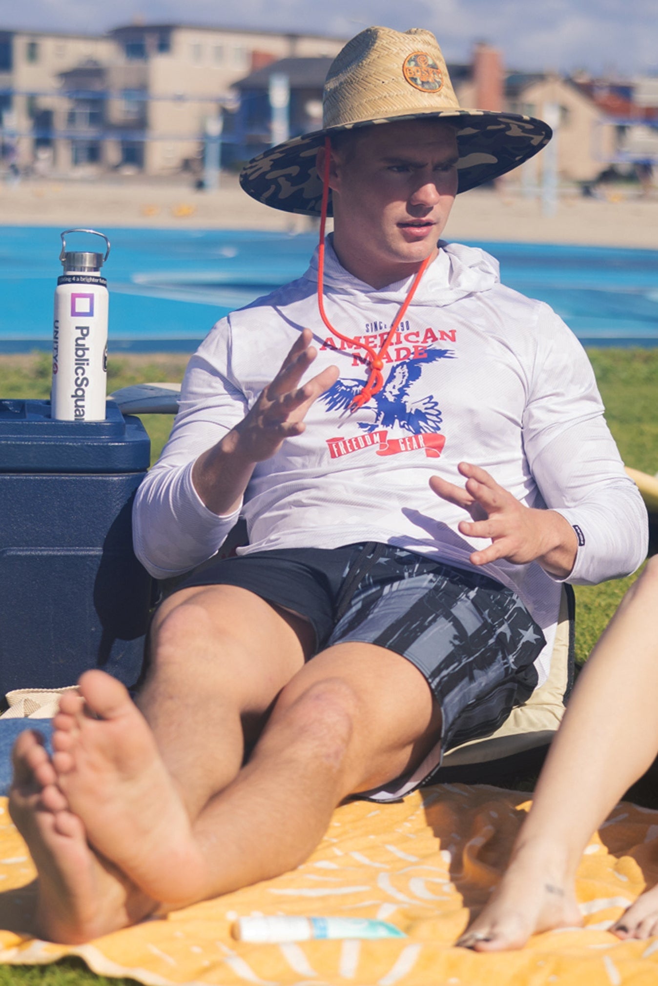 American Made SoftTECH™ Lightweight Sun Hoodie