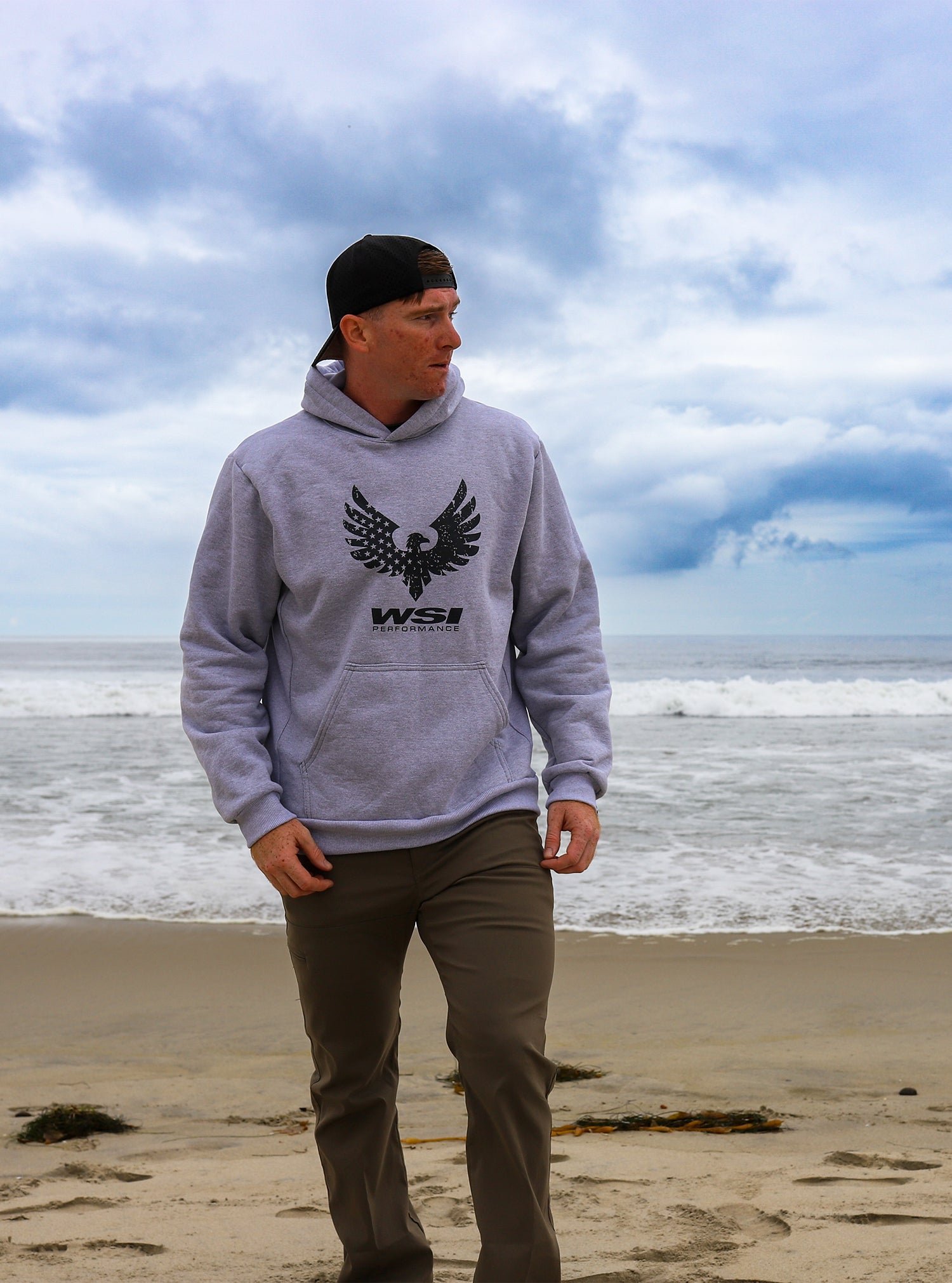Land of the Free Heavy Weight Fleece Hoodie