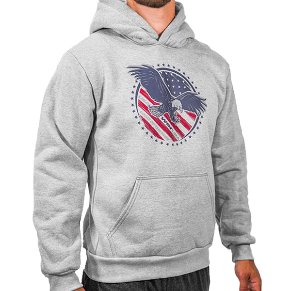 Land of the Free Heavy Weight Fleece Hoodie