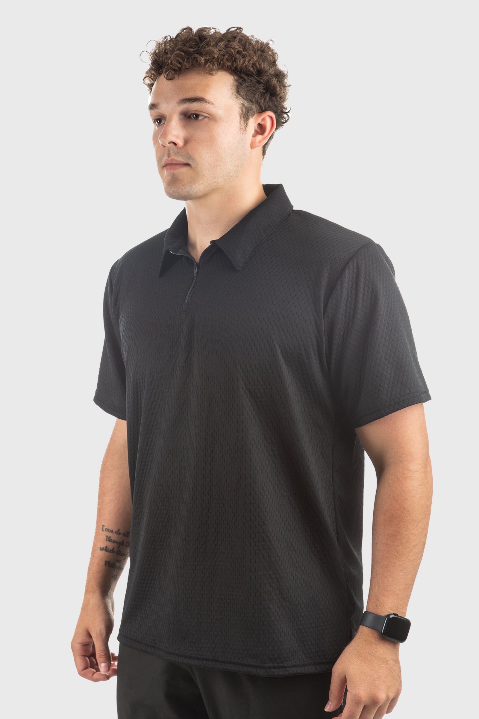 Illusion Mesh Polo