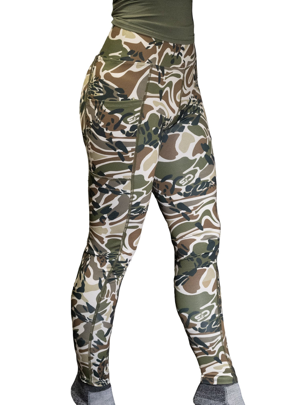 Wide Waistband Prym1 Woods Pocketed Legging